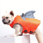Shark-Shaped Dog Life Jacket