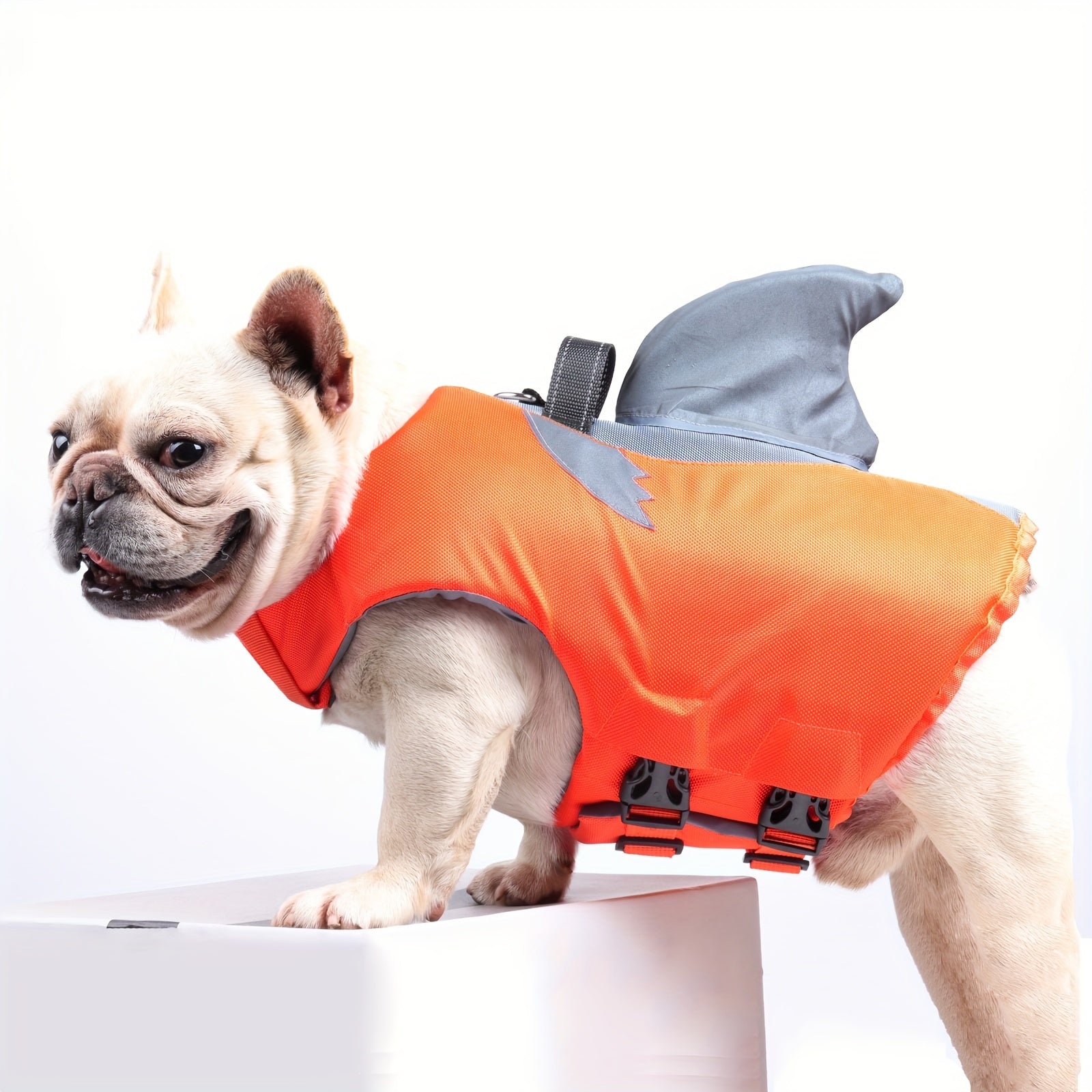Shark-Shaped Dog Life Jacket