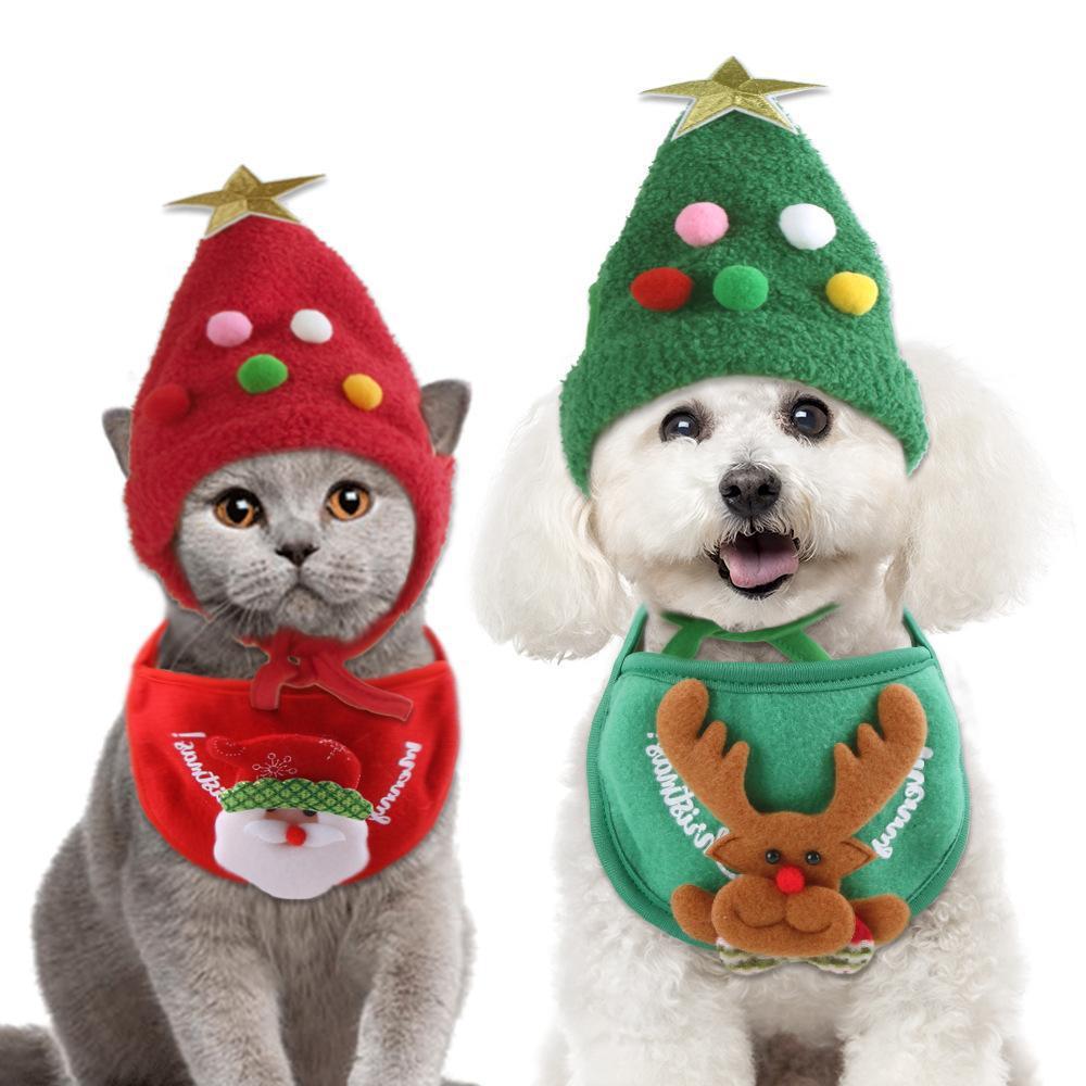 Adorable Christmas Pet Hats – Holiday Style for Cats & Dogs