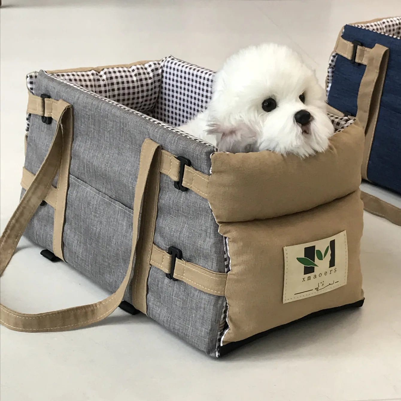 Portable 2-in-1 Dog Car Seat & Travel Bed