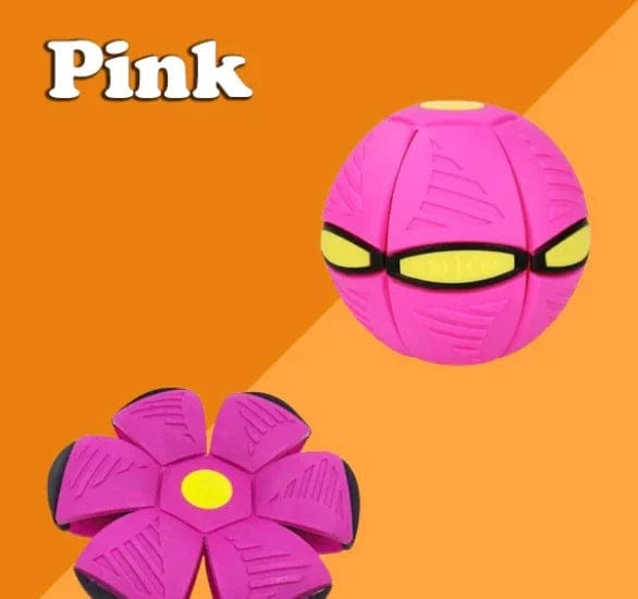 Dog Disc Ball Toy — 2-in-1 Fetch & Rolling Play for Active Dogs