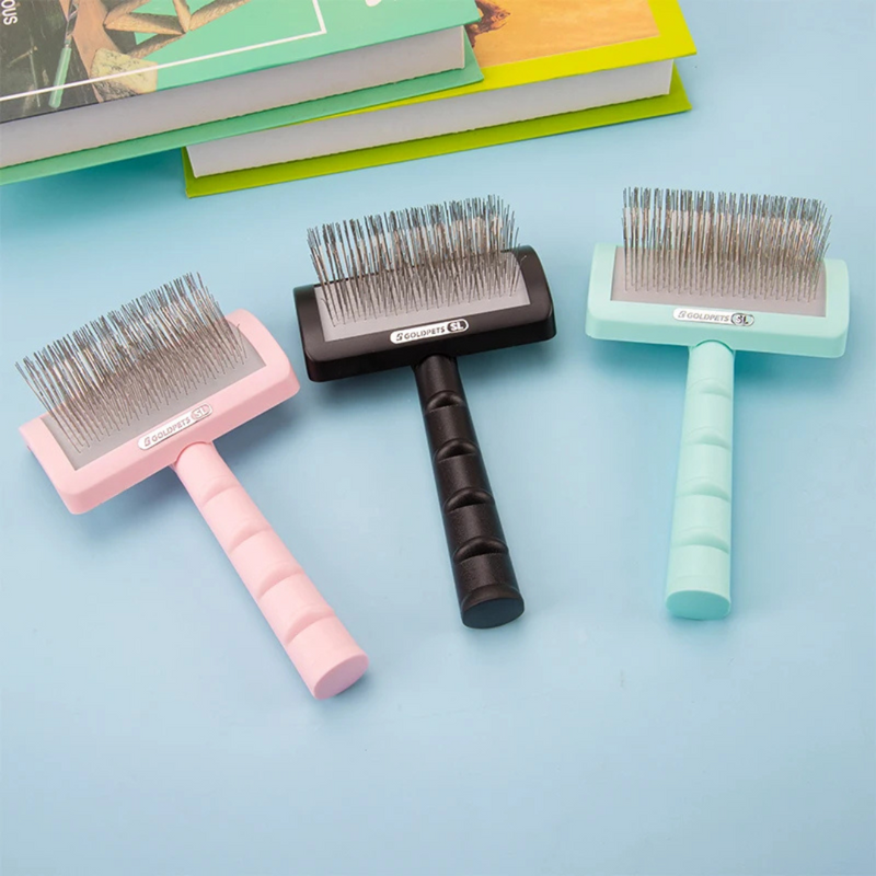 Pet Hair Remover Slicker Brush – Easy Grooming for Medium & Large Dogs