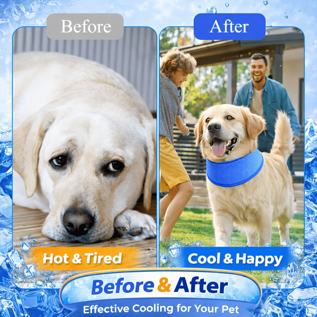 PVA Cooling Dog Bandana