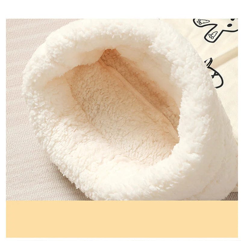 Cat Sleeping Bag Bed – 3-in-1 Plush Tunnel Bed & Cozy Pad