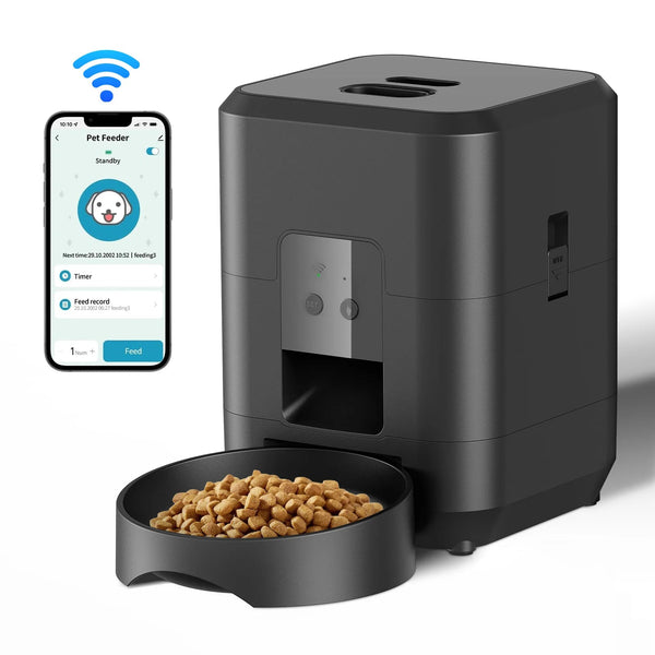 Automatic Pet Feeder – Schedule Meals & Portion Control for Healthy Pets