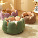 Flower Cat Bed — Plush Petal Design for Cozy Cat Comfort