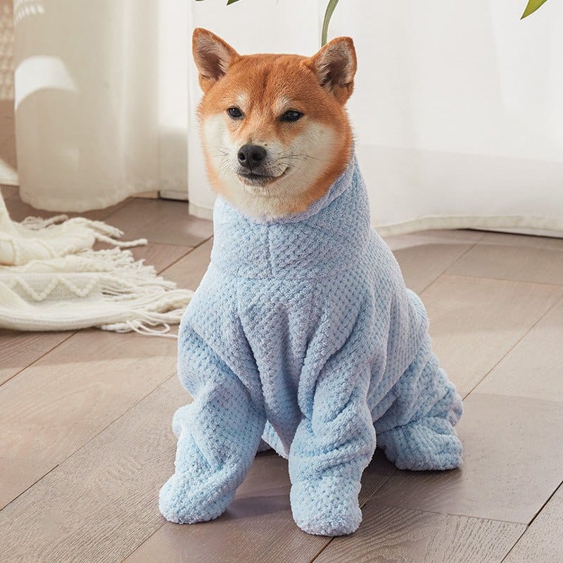 Dog Bathrobe – Microfiber Drying Robe for Dogs After Bath