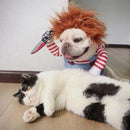 Chucky Pet Costume – Scary & Hilarious Halloween Outfit for Dogs & Cats