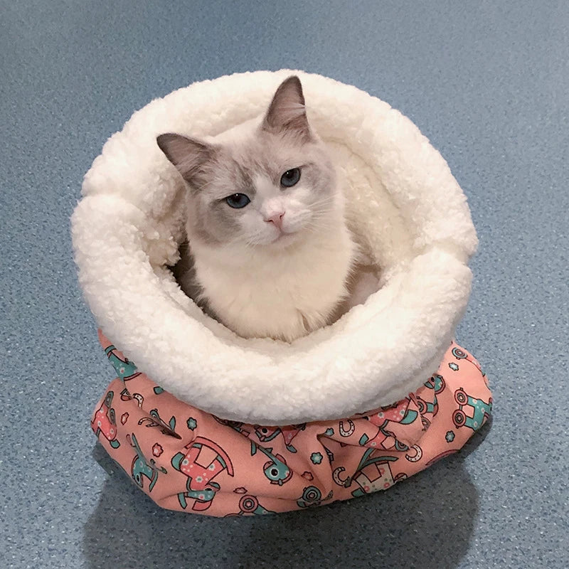 CuddleCloud – 3-in-1 Cat Sleeping Bag, Pad & Tunnel