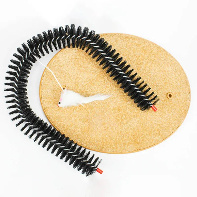 Cat Massager & Scratcher Toy – Fun, Comfort & Furniture Protection