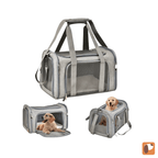 Small Pet Travel Carrier — Breathable Comfort for Cats and Small Dogs