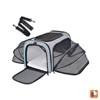 Expandable Foldable Pet Carrier — Extra Space & Breathable Comfort