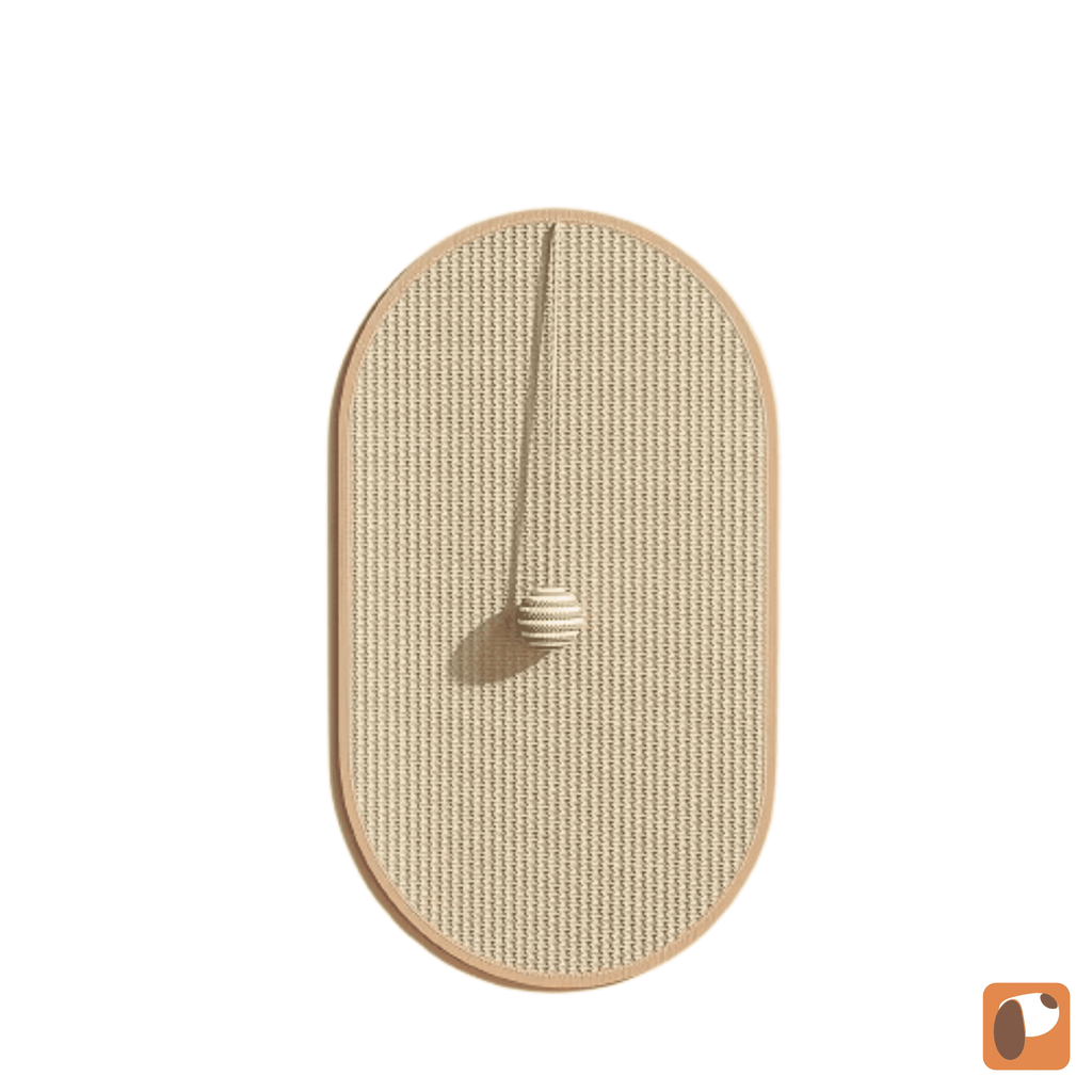 Sisal Cat Scratcher with Interactive Toy — Protects Furniture, Satisfies Instincts