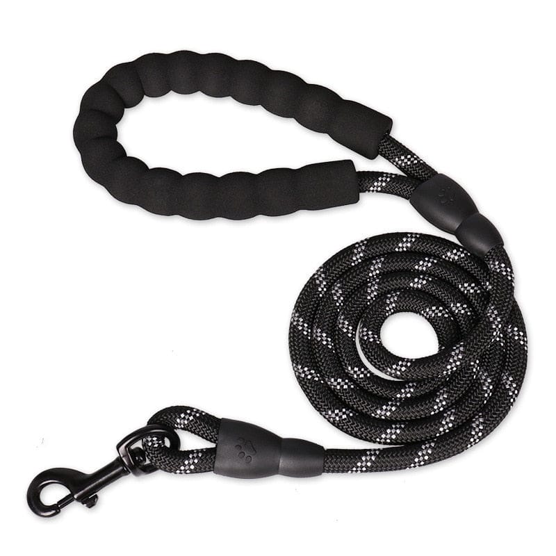 Durable Reflective Dog Leash — Strong Grip for Safer Walks