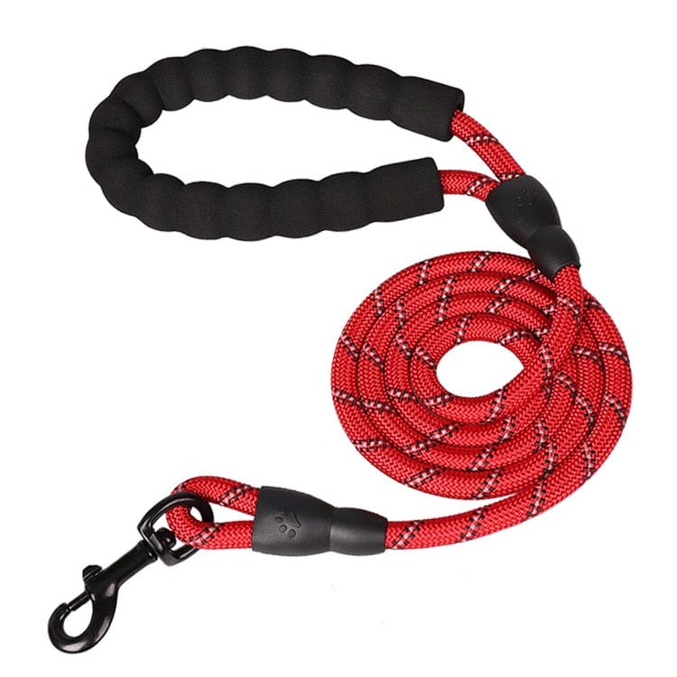 Durable Reflective Dog Leash — Strong Grip for Safer Walks