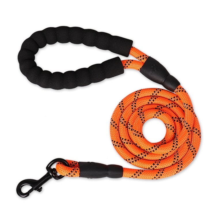 Durable Reflective Dog Leash — Strong Grip for Safer Walks