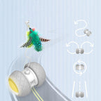 Automatic Interactive Cat Toy — Self-Moving Electronic Play for Cats