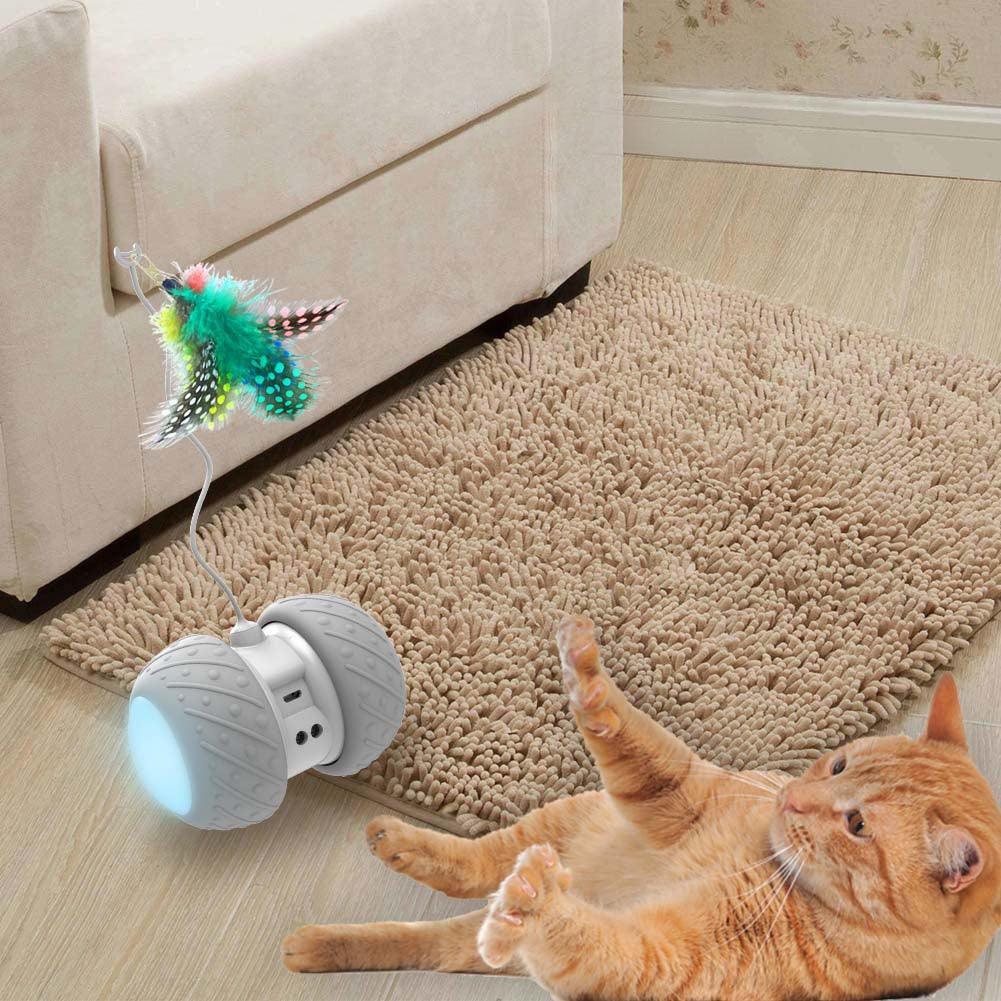 Automatic Electronic Interactive Cat Toy – Self-Moving Play for Cats