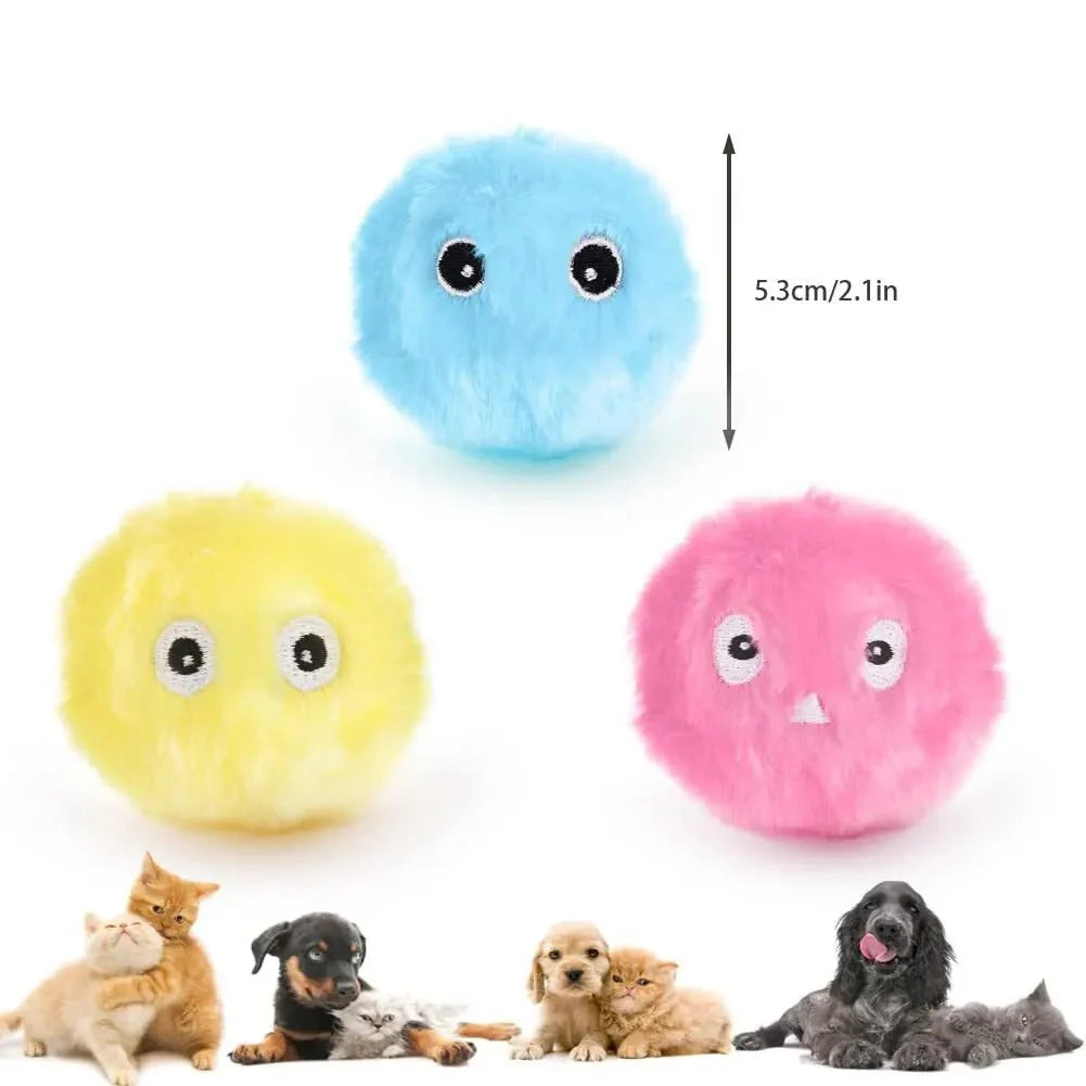 Interactive Plush Cat Ball with Sounds — Keeps Cats Engaged Far Longer Than Silent Toys