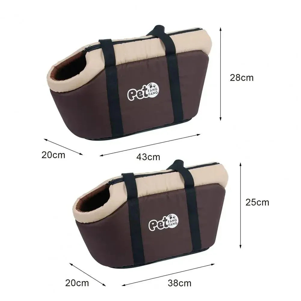 Bolsa para animais de estimação, tecido macio ajustável, almofada interna, sacola para transportar gatos, viagem de saída, respirável, bolsa para animais de estimação