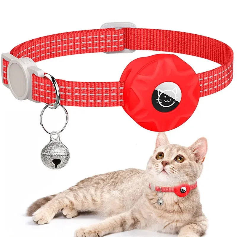 Cat Tracking Collar – Lightweight & Secure GPS-Compatible Design