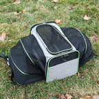 Expandable Foldable Pet Carrier — Extra Space & Breathable Comfort
