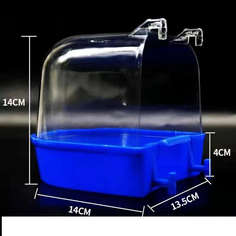 Bird Bath for Small Birds – Durable & Easy-to-Clean Cage Accessory