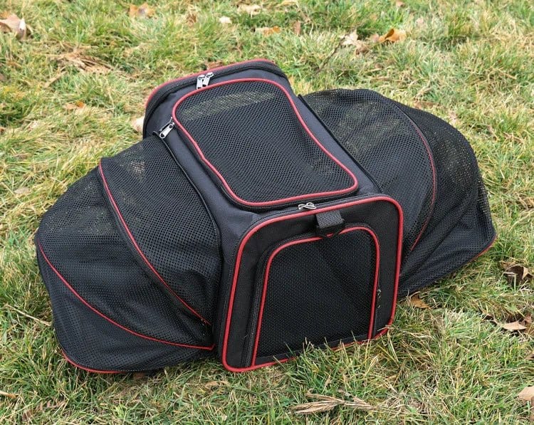 Expandable Foldable Pet Carrier — Extra Space & Breathable Comfort