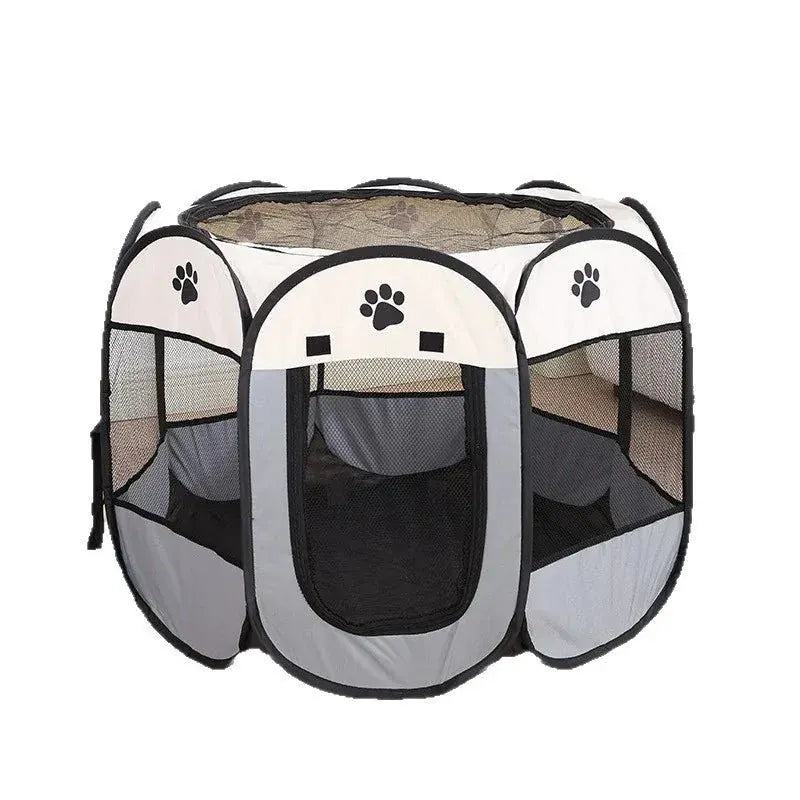 Foldable Pet Playpen — Portable Safe Space for Dogs and Cats