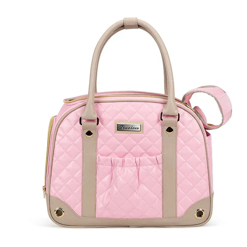 Stylish Pet Travel Carrier Bag — Breathable Comfort and Secure Support