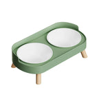 Elevated Double Pet Bowl Set – Raised Food & Water Station