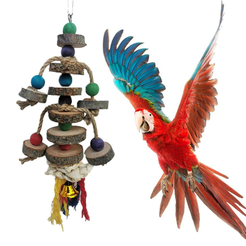 Parrot Pendulum Toy – Safe & Colorful Fun for Happy Birds