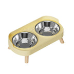 Elevated Double Pet Bowl Set – Raised Food & Water Station