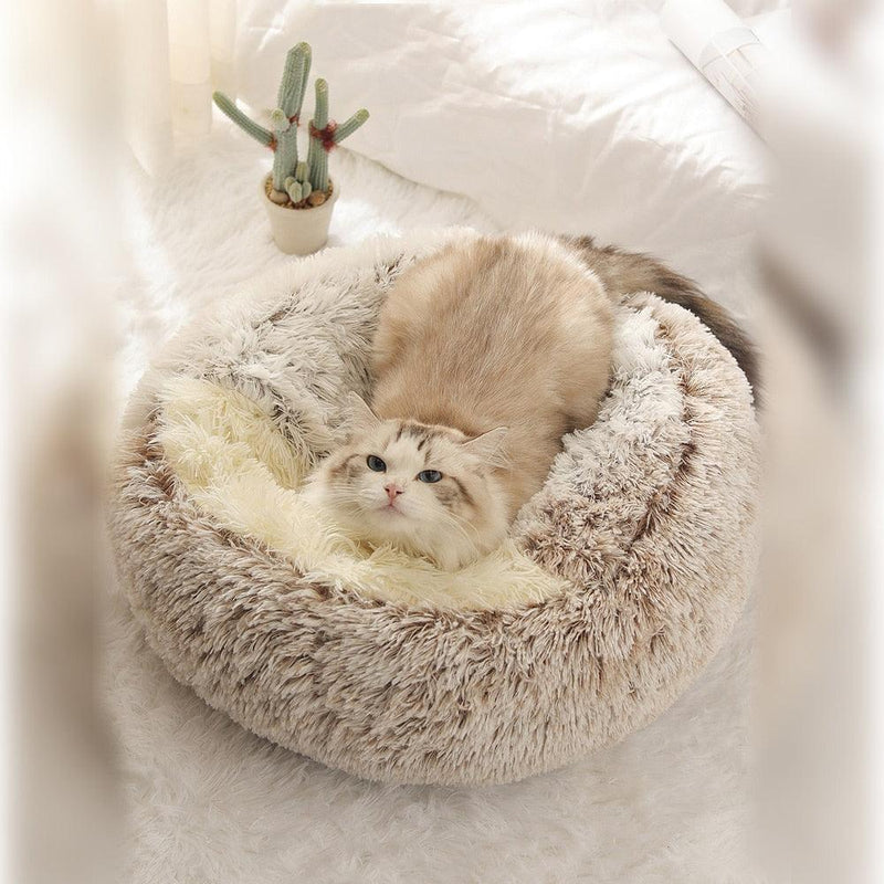 Cloud Luxury Cat Bed – Ultra Soft Plush Comfort for Cats