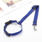 Adjustable Pet Car Safety Belt — Secure Seat Belt Restraint for Dogs & Cats