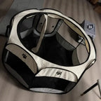 Cama para gatos, canil dobrável, gaiola octogonal, gatos, cães, caixa de aniversário, cercadinho, animal de estimação, portátil, barraca de viagem para cães pequenos e gatinhos