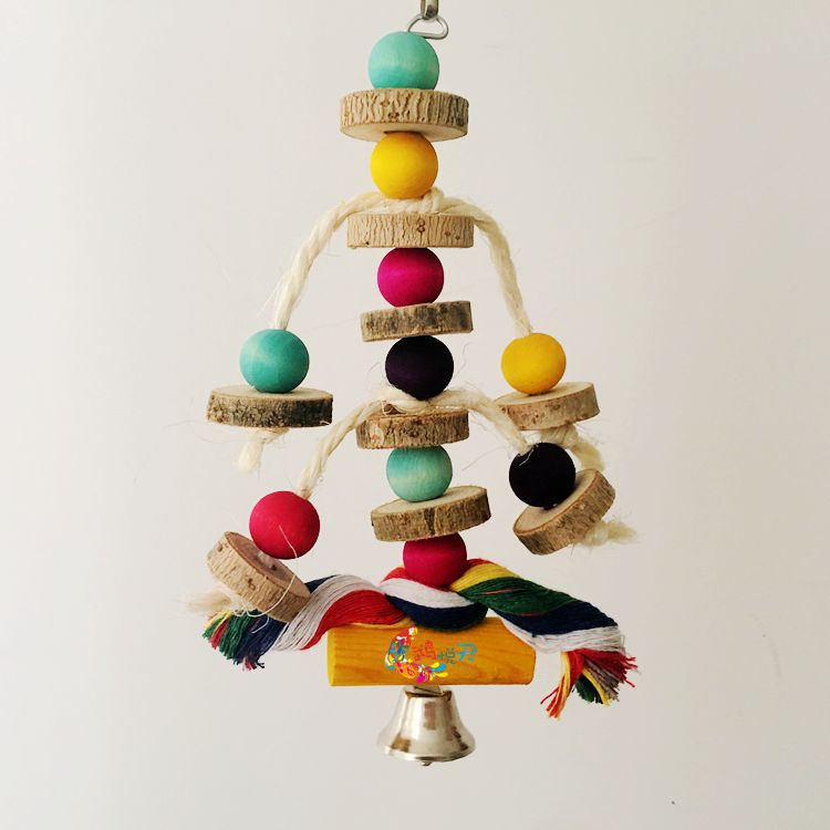 Parrot Pendulum Toy – Safe & Colorful Fun for Happy Birds