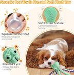 Squeaky Plush Dog Toy — Soft Plush Comfort with Built-In Squeaker