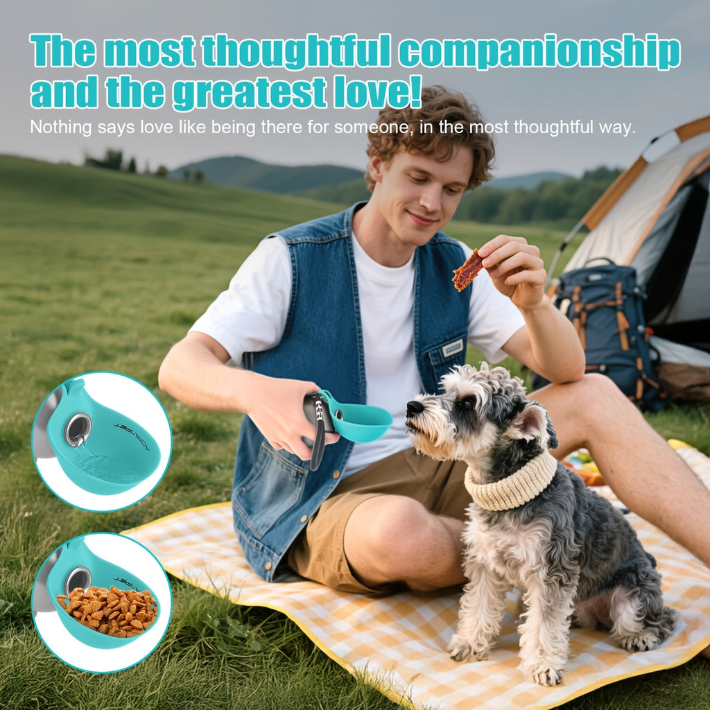 Portable Stainless Steel Pet Water Bottle