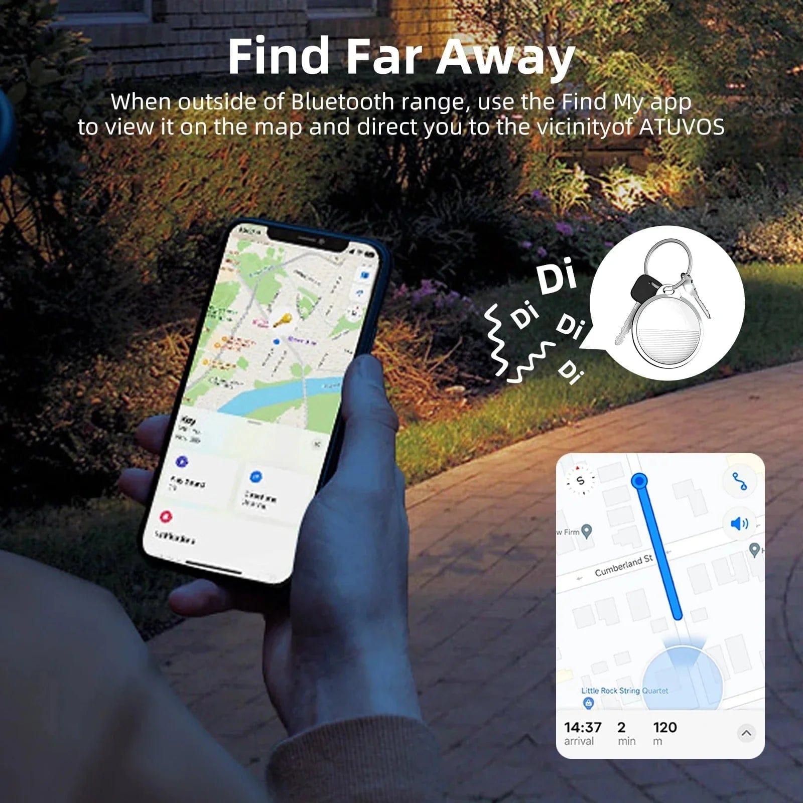 SmartTag iOS Mini Tracker & Cat Collar — Apple Find My Compatible Tracking