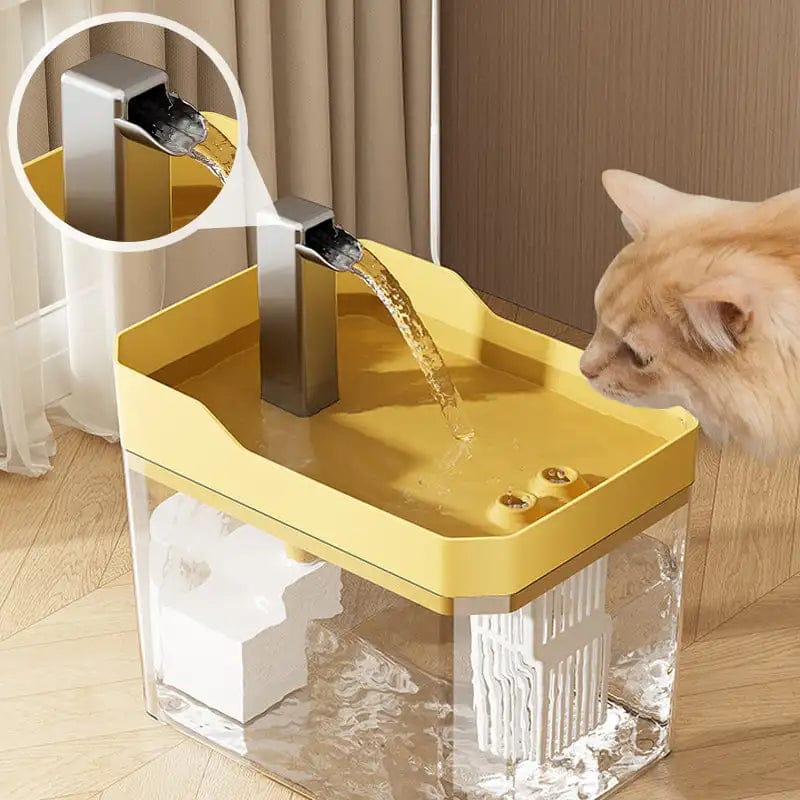 1.5L Automatic Pet Water Fountain – Quiet, Filtered Hydration