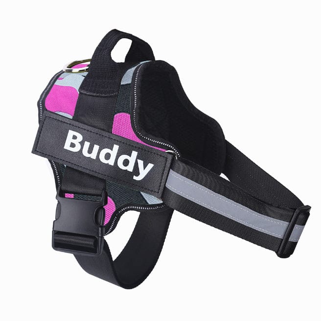 Personalized No-Pull Reflective Dog Harness — Adjustable, Secure & Safer Walks