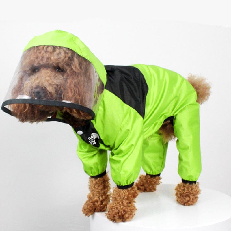 Dog Raincoat for Small & Medium Dogs — Lightweight Waterproof Protection