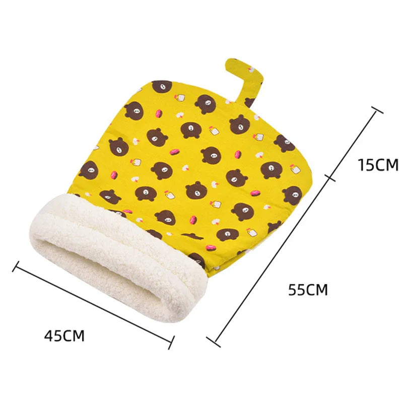 CuddleCloud – 3-in-1 Cat Sleeping Bag, Pad & Tunnel