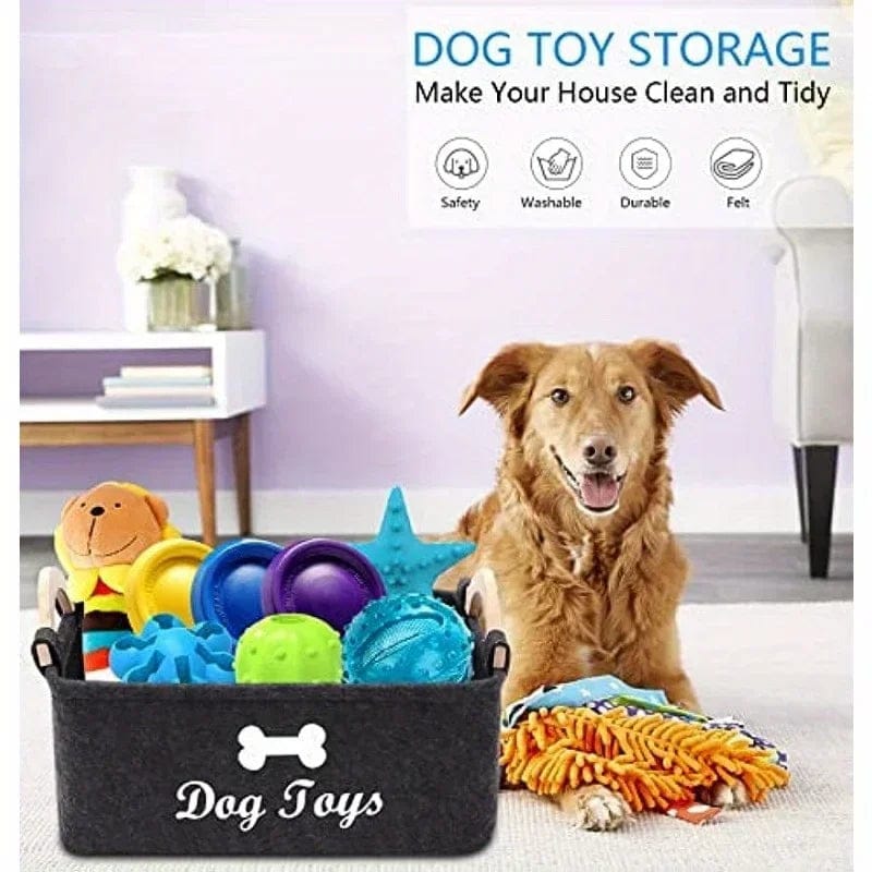 Dog Toy Box: The Stylish End to Toy Clutter