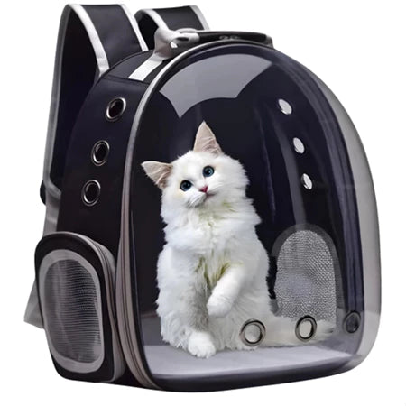 Panoramic Pet Carrier Backpack – Comfort & Clear View Travel
