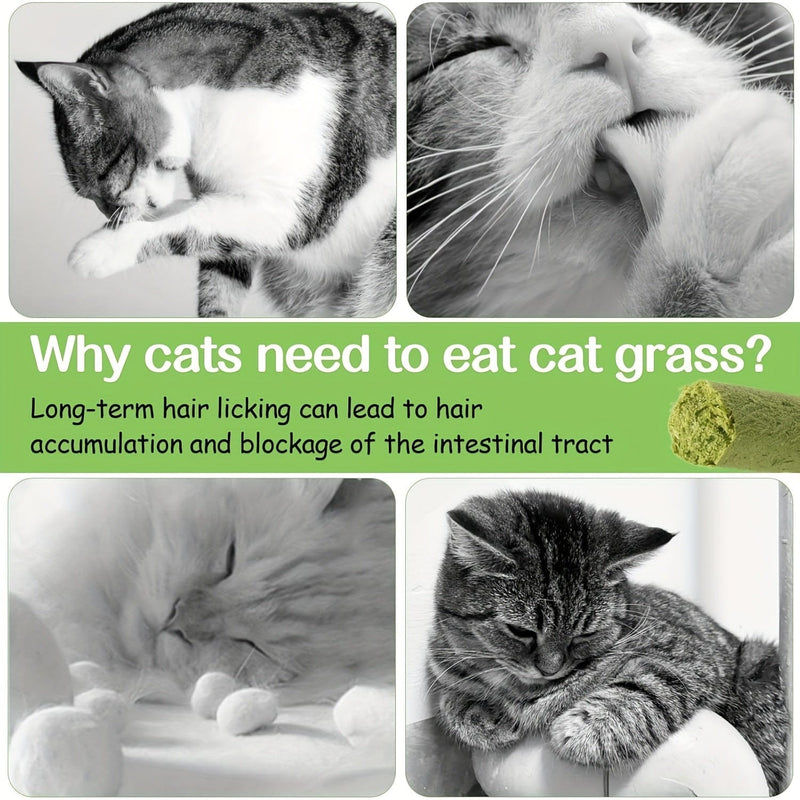 Purrfectly Natural Cat Grass Chew Sticks
