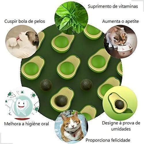 Avocado Catnip Cat Toy — Natural Herb Stimulates Play and Hunting Instinct