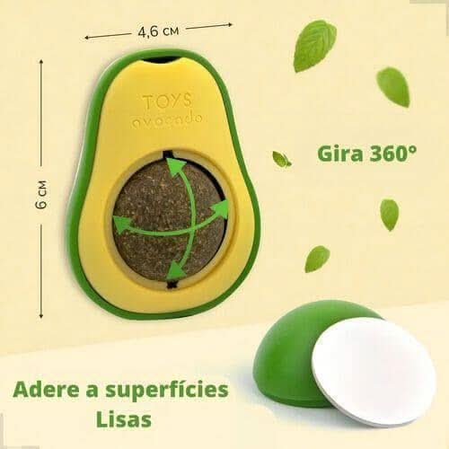 Avocado Catnip Cat Toy — Natural Herb Stimulates Play and Hunting Instinct