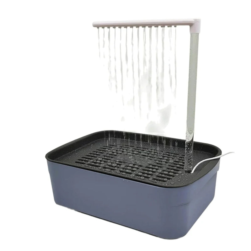 Automatic Parrot Shower Bath – Self-Cleaning with Water Circulation